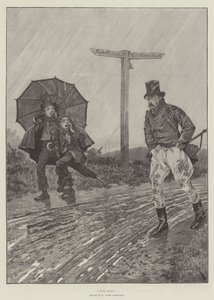 Weggegaan! door Richard Caton Woodville junior
